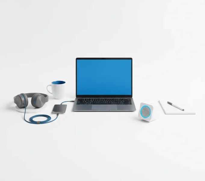 Modern tech-lifestyle minimalism